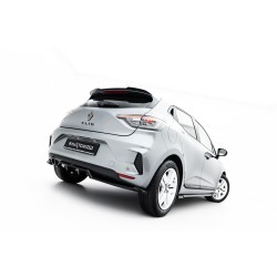 Renault Clio Mk5 Facelift, spoiler pod zadní nárazník s žebrováním, Maxton design