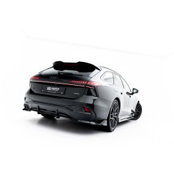 Audi A6 C9 S-Line, spoiler pod zadní nárazník v.2 s žebrováním, Maxton design