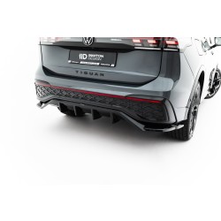 Volkswagen Tiguan R-Line Mk3, spoiler pod zadní nárazník s žebrováním, Maxton design