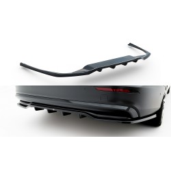 Volvo S60/V60 R-Design Mk3, spoiler pod zadní nárazník s žebrováním, Maxton design