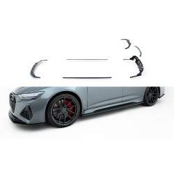 Audi RS6 C8, karbonová sada splitterů, Maxton Design