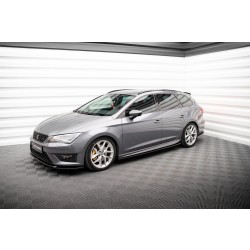 Seat Leon Hatchback/Sportstourer včetně facelift, difuzory pod boční prahy ver. 5, Maxton design