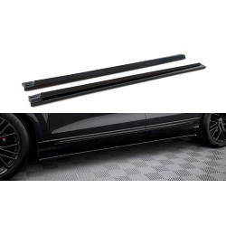 Audi Q8 Mk1 S-Line FL / SQ8 FL difuzory pod boční prahy ver.1, Maxton design