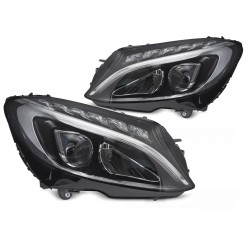 Mercedes W205 2014-2018 - přední FULL LED světla DRL