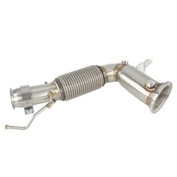 Nerezová downpipe pro Mini Cooper S F56 LCI JCW B48D 2019-2025