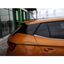 Škoda Fabia IV kryty C sloupků černé lesklé