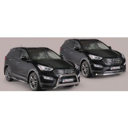 Hyundai Santa Fe III - Nerez boční designové nášlapy