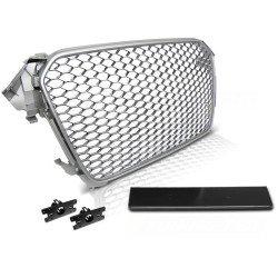 AUDI A4 (B8) RS-TYPE 11.11-15 SILVER - přední maska