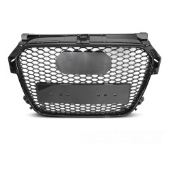 Audi A1 2010-2014 - Přední maska SPORT STYL černá lesklá s PDC