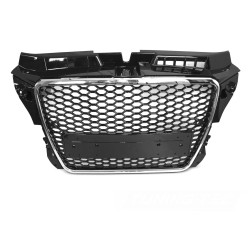 Audi A3 8P 2008-2012 - Přední maska SPORT STYL chrome s PDC