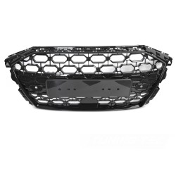 Audi A3 8Y 2019-2024 - Přední maska SPORT STYL černá lesklá s PDC