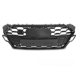 Audi A5 F5 2019-2023 - Přední maska SPORT černá lesklá s PDC