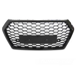 Audi Q5 FY 2016-2020 - Přední maska ČERNÁ LESKLÁ s PDC