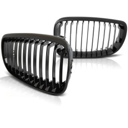 BMW E87/E81/E82/E88 09.07-13 GLOSSY BLACK - přední maska