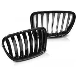 BMW X1 84 LCI 12-14 GLOSSY BLACK - přední maska