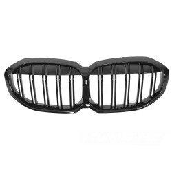 BMW řady 1 F40 2019-2024 - Přední maska SPORT DOUBLE BAR černá lesklá