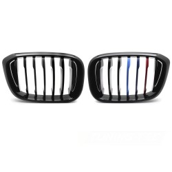 BMW X3 G01 2017-2021 - Přední maska černá lesklá s trikolórou