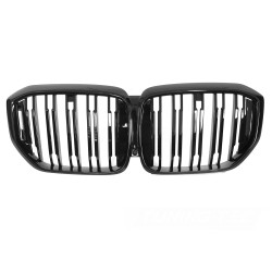 BMW X5 G05 LCI 2023-> - Přední maska černá lesklá double bar