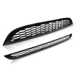 BMW MINI COOPER 01-06 R50 / R53 S TYPE GLOSSY BLACK - přední maska
