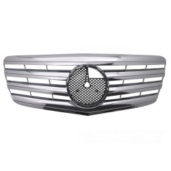 Mercedes třídy E W212/S212 2009-2013 - Přední maska chromová s černým