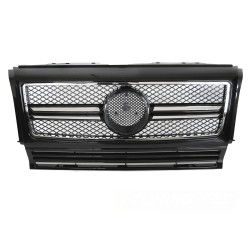 Mercedes třídy G W463 1990-2012 - Přední maska černá s chromem SPORT STYL