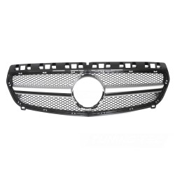 Mercedes W176 2012-2015 - Přední maska stříbrná