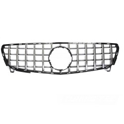 Mercedes W176 2015-2018 - Přední maska SPORT STYL černá s chromem