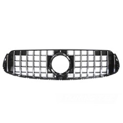 Mercedes GLC C253/X253 2019-2022 - Přední maska GT STYLE černá lesklá s chromem