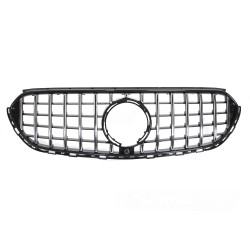 Mercedes GLC X254 SUV 2022- - Přední maska GT STYLE černá lesklá s chromem