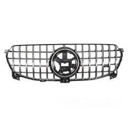 Mercedes GLE W167 2023-> - Přední maska GT STYLE černá lesklá s chromem