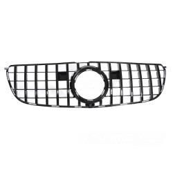 Mercedes GLS X166 2015-2019 - Přední maska GT STYLE černá lesklá