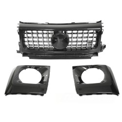 Mercedes třídy G W464 2018-2024 - Přední maska GT STYLE černá s chromem