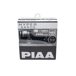 Autožárovky PIAA Hyper Arros 3900K HB3 - o 120 % vyšší svítivost, zvýšený jas