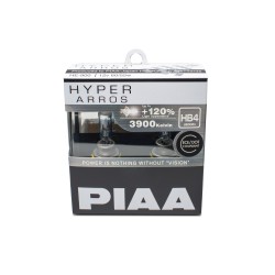 Autožárovky PIAA Hyper Arros 3900K HB4 - o 120 % vyšší svítivost, zvýšený jas