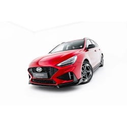 Hyundai i30 N-Line Wagon Mk3 Facelift, spoiler pod přední nárazník ver.1 s křidélky, Maxton design