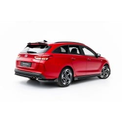 Hyundai i30 N-Line Wagon MK3 Facelift, boční difuzor pod zadní nárazník s křidélky v.2, Maxton design