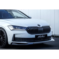 Škoda Superb IV Limo/Combi r.v. 2024- - spoiler pod přední nárazník černý lesklý ''klavírlak''
