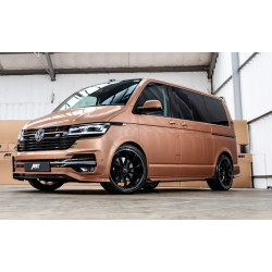 VW T6.1 nádstavec přední masky ABT černý lesk