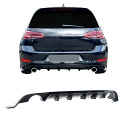 Volkswagen Golf VII hatchback facelift 2017-2019 - zadní difuzor černý lesklý