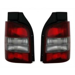 VW T5 03-09 Zadní světla Čiré - Tmavé