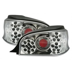 Zadní světla Citroen Saxo 96-00 - krystalové chrom LED 01