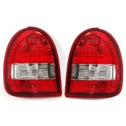 Opel Corsa B - Zadní světla červené Krystal