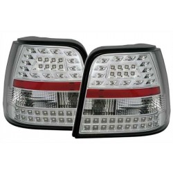 Zadní světla VW Golf IV LED chrom  clear