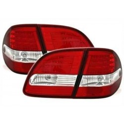 MERCEDES E W211 - Zadní světla Ledkové - Červené