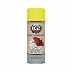 K2 BRAKE CALIPER PAINT 400 ml ŽLUTÁ - barva na brzdové třmeny a bubny