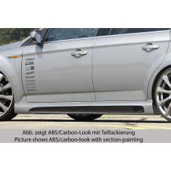 Rieger boční práh SG-Design mont. strana levá pro Ford Mondeo BA7 combi, fastback, sedan vč. faceliftu, r.v. 03/07-09/10, 10/10-09/14, plast ABS bez povrchové úpravy, s prolisem a výřezem