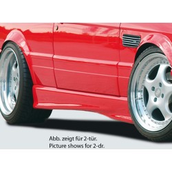 Rieger boční práh mont. strana pravá pro BMW řada 3 E30 4-dvéř., sedan, touring, plast ABS bez povrchové úpravy