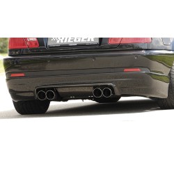 Rieger spoiler pod zadní nárazník M3-Look pro BMW řada 3 E46 kabriolet, kupé po faceliftu r.v. 02/02-, plast ABS bez povrchové úpravy