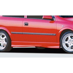 Rieger boční práh mont. strana pravá pro Opel Astra G 3-dvéř., hatchback, notchback, plast ABS bez povrchové úpravy