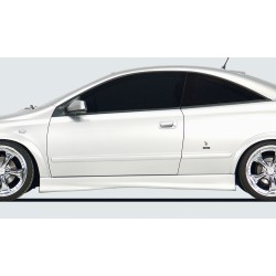 Rieger boční práh mont. strana levá pro Opel Astra G 3-dvéř., cabrio, kupé, plast ABS bez povrchové úpravy